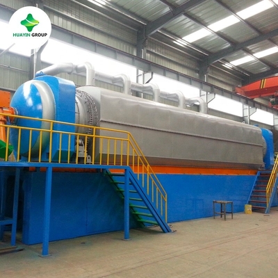 Latest Waste Recycling Technology 30 Days Continuous Working Pyrolysis Reactor Plant