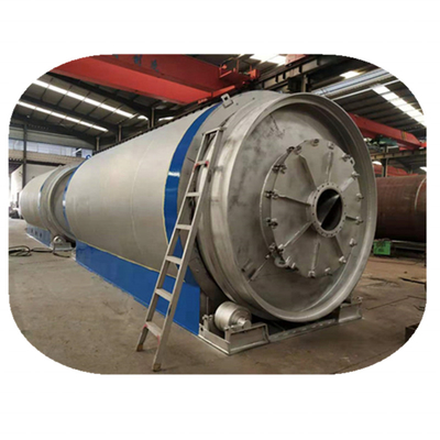 Safety Rubber Waste Machine\Pyrolysis Plastics To Gasoline And Oil Hot Sales Continuous Plastic Pyrolysis Machinery
