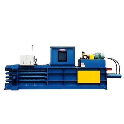 2021 Horizontal Waste Paperboard Baler / Soft Baler Waste Paper Semi-automatic PET Baler