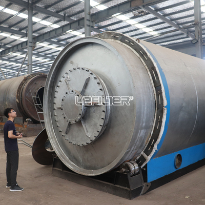 Portable Factory Waste Plastic Reactor Pyrolysis Plant 20 Tons Tire For Sale