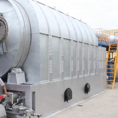Waste Recycling Easy To Install Waste Tire Plastic Rubber Reuse On Furnace Oil Pyrolysis Plant With CE&amp;ISO