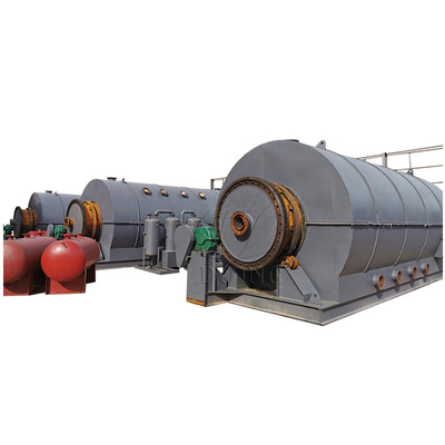 Factory plastic waste to energy pyrolysis machine processing waste tire and oil plastic machine