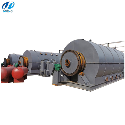 Factory new state green environment waste tire pyrolysis machine for recycling tires