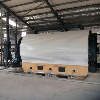 Pyrolysis waste no pollution and safety 100% continuous waste tire pyrolysis machine