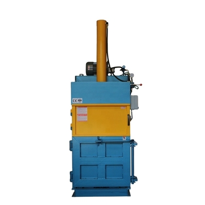 Hydraulic Vertical Ardboard PET Bottle Plastic Film Waste Paper Baler Machine