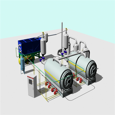 Plastis Recycling Machine Sophisticated Technologies Used Plastic Rubber Tire Pyrolysis Machine