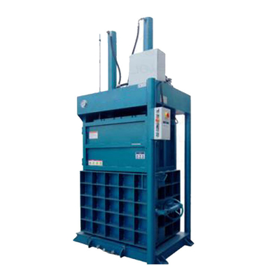 Garbage PET Bottle Baler Pressing And Wrapping Vertical Hydraulic Plastic Press Machine