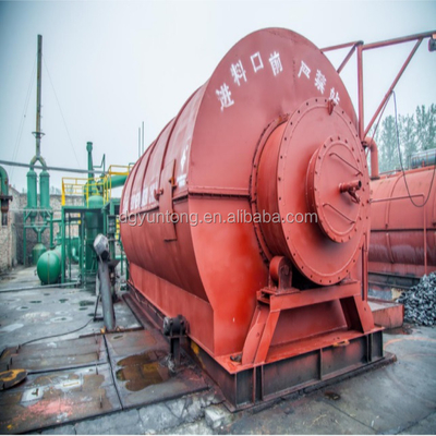 Shredder Waste Tires In Powder Waste Rubber Tire And Plastic Pyrolysis System