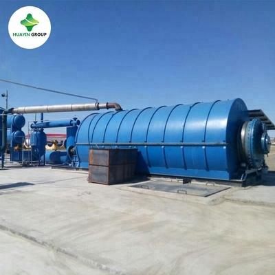 Diesel Pyrolysis Continuous Plant German Waste Tire Plastics Integrating Fractional Distillation Machine