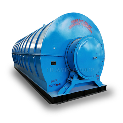 Continuous Tire Pyrolysis Plant 4 Workers Operate Continuous Tire And Plastic Pyrolysis Plant 1 Ton