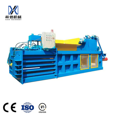 Garment Shops Fully Automatic Horizontal Hydraulic Waste Carton Baler Bottle Baler Baler