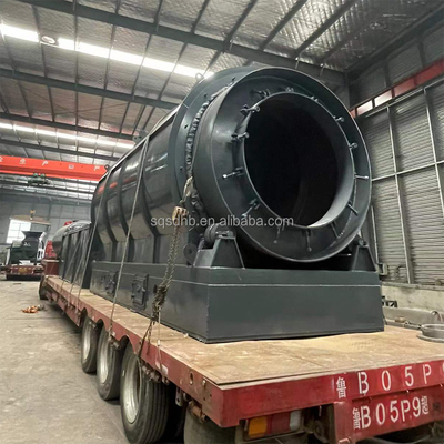 30 Days Continuous Working Pyrolysis Reactor Plant From Plant Germany Latest Technology